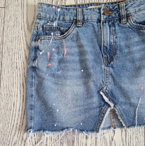 S.W.S. Mini jeans skirt XS - Picture 2 of 8